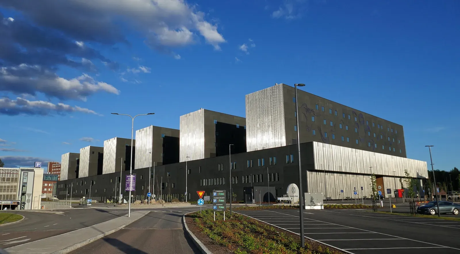 Sairaala Novan julkisivu Jyväskylässä